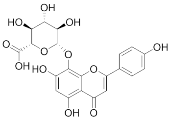 异黄芩素-8-O-葡糖糖酸